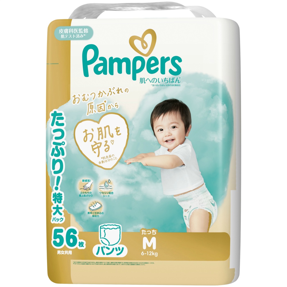 Pampers Skin Care Pants/Ultra Jumbo M Touch 1/3 – Sumotori.Trade