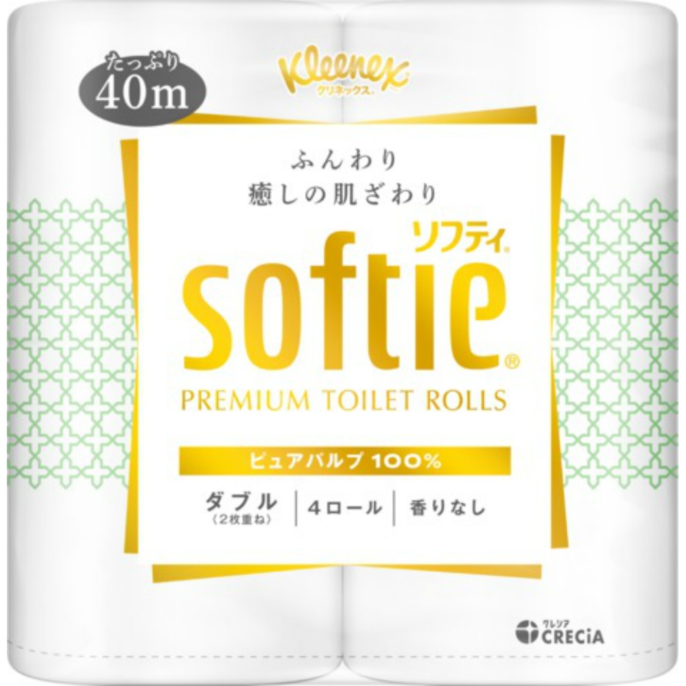 Kleenex Softy 4 rolls (double) 1/10 – Sumotori.Trade