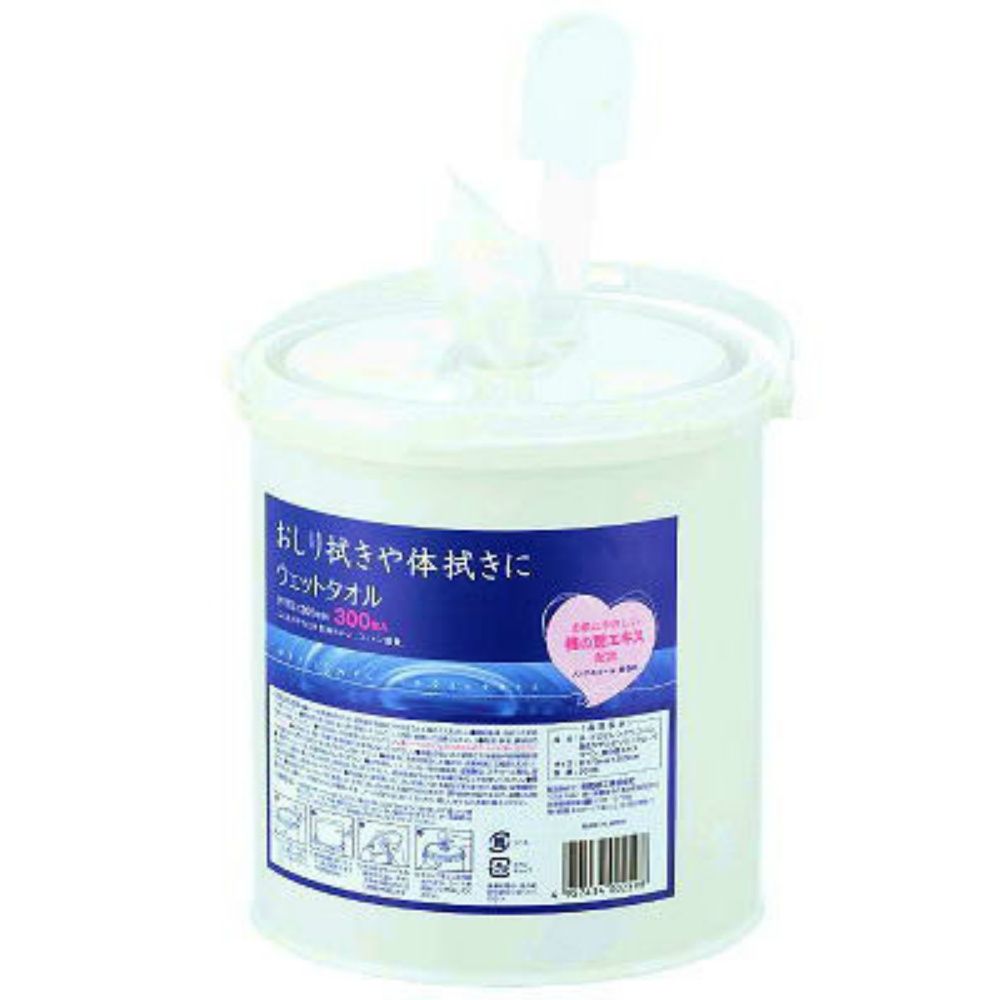 JEL Wet Towels (300 sheets) Bucket 1/6 – Sumotori.Trade