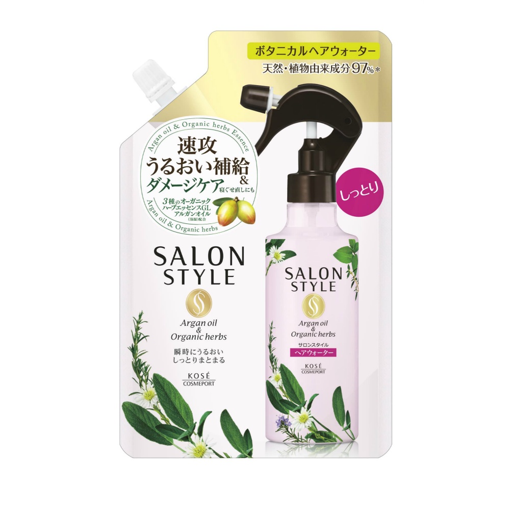 Salon Style Botanical Treatment Hair Water Refill, Moisturizing 1/18 – Sumotori.Trade
