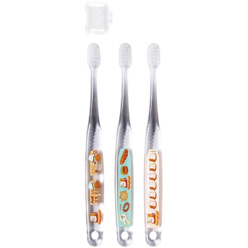 Clear Toothbrush Set of 3 - Bread Thief 1/144 – Sumotori.Trade
